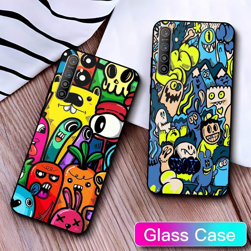Kesing [Motif KK NO.25]Case Realme XT - Max7case - Realme XT - Silicon Hp - Fashion Case - Pelindung
