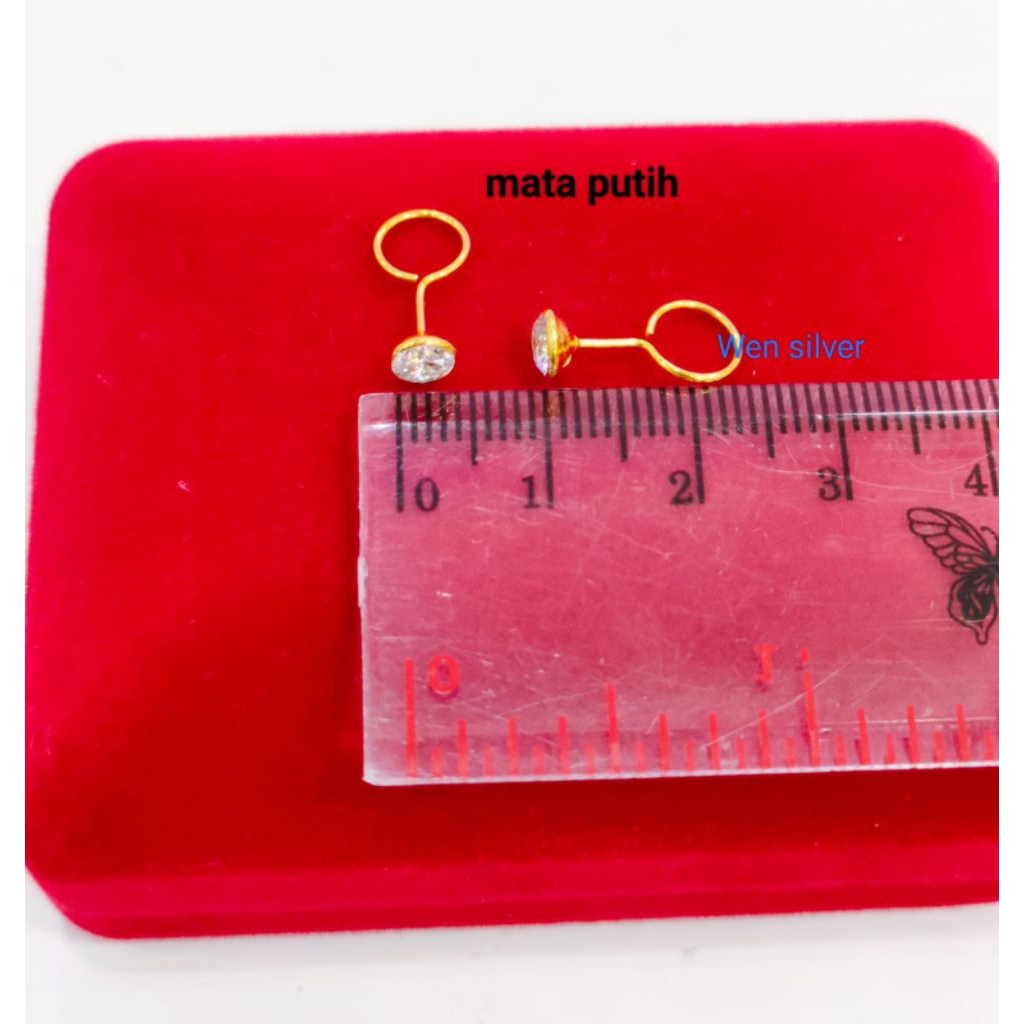 GIWANG TOGE BAYI/ANAK PERAK 925 LAPIS MAS