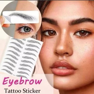 Sticker Alis 6D Eyebrow Tattoo Alis Waterproof Eyebrow Sticker Tato Alis Stiker Alis Sulam Alis