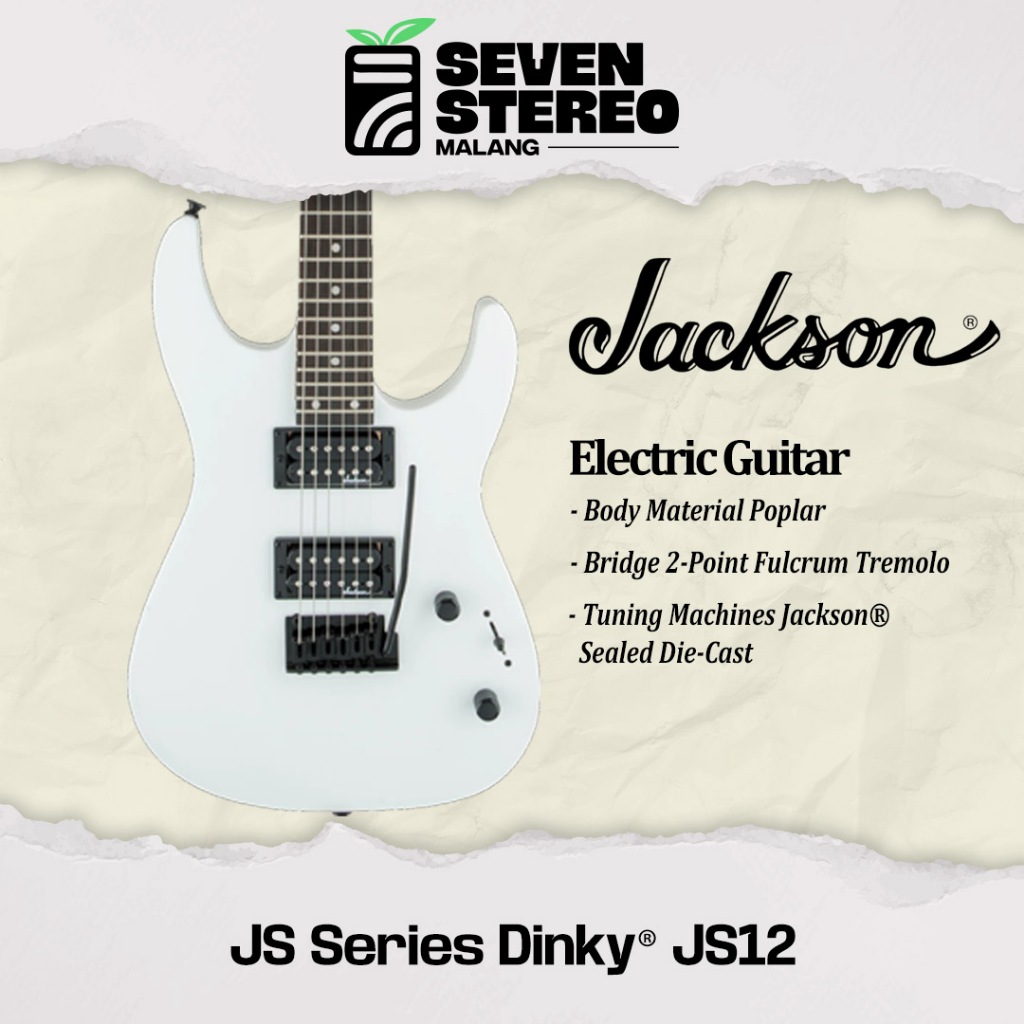 - Jackson JS Series Dinky JS12 Electric Guitar – Amaranth Fingerboard, Powerful & Stylish