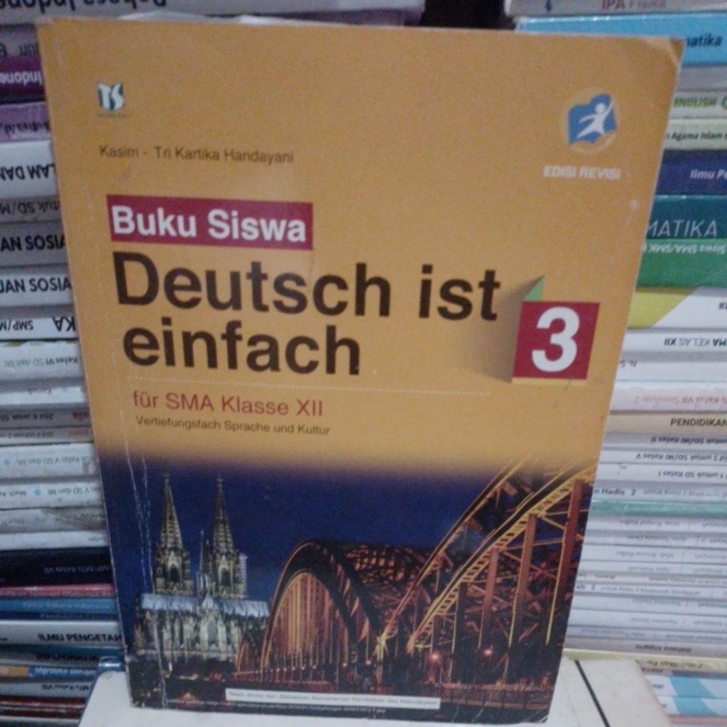 Buku deutsch ist einfach kelas 12-3-XII sma/smk edisi revisi