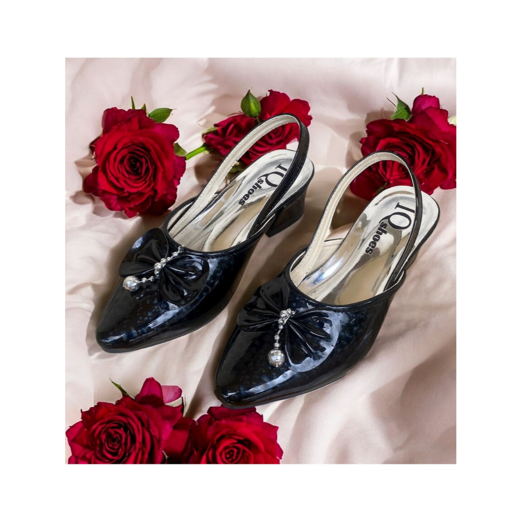 [MODEL TERBARU IQshoes]Sandal Heels anak perempuan  Hak 3cm - Sandal  Hak Kekinian Model Terbaru coc