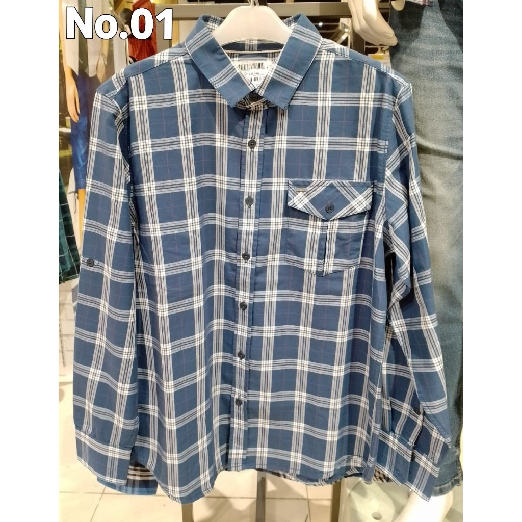 kemeja cardinal lengan panjang