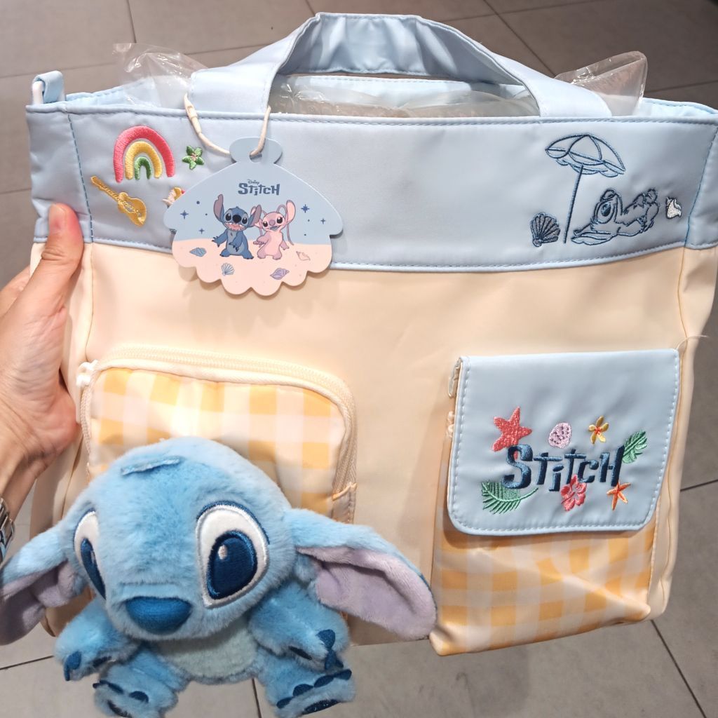 TAS STITCH PLUSH TOTE BAG
