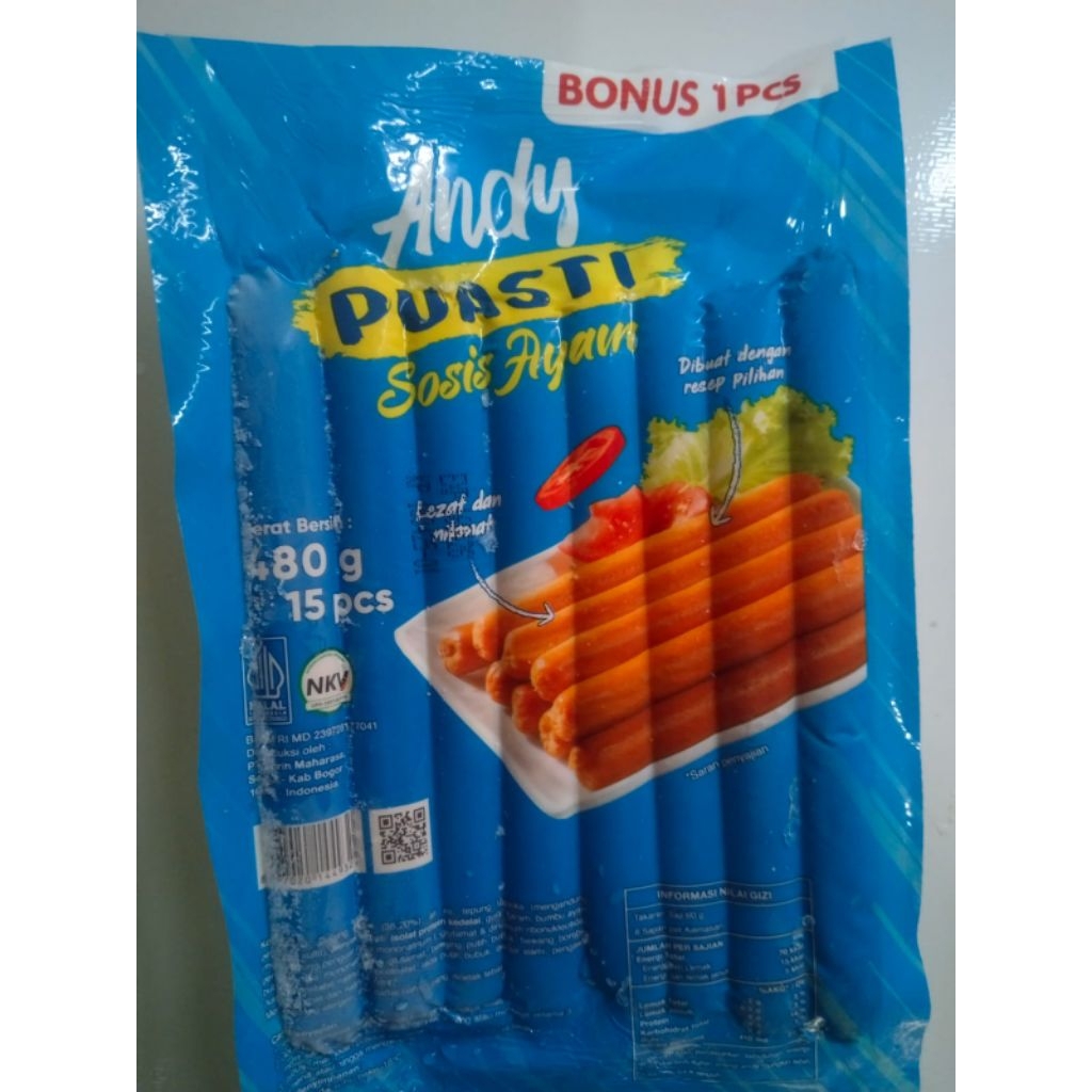 Sosis Ayam Andy Puasti