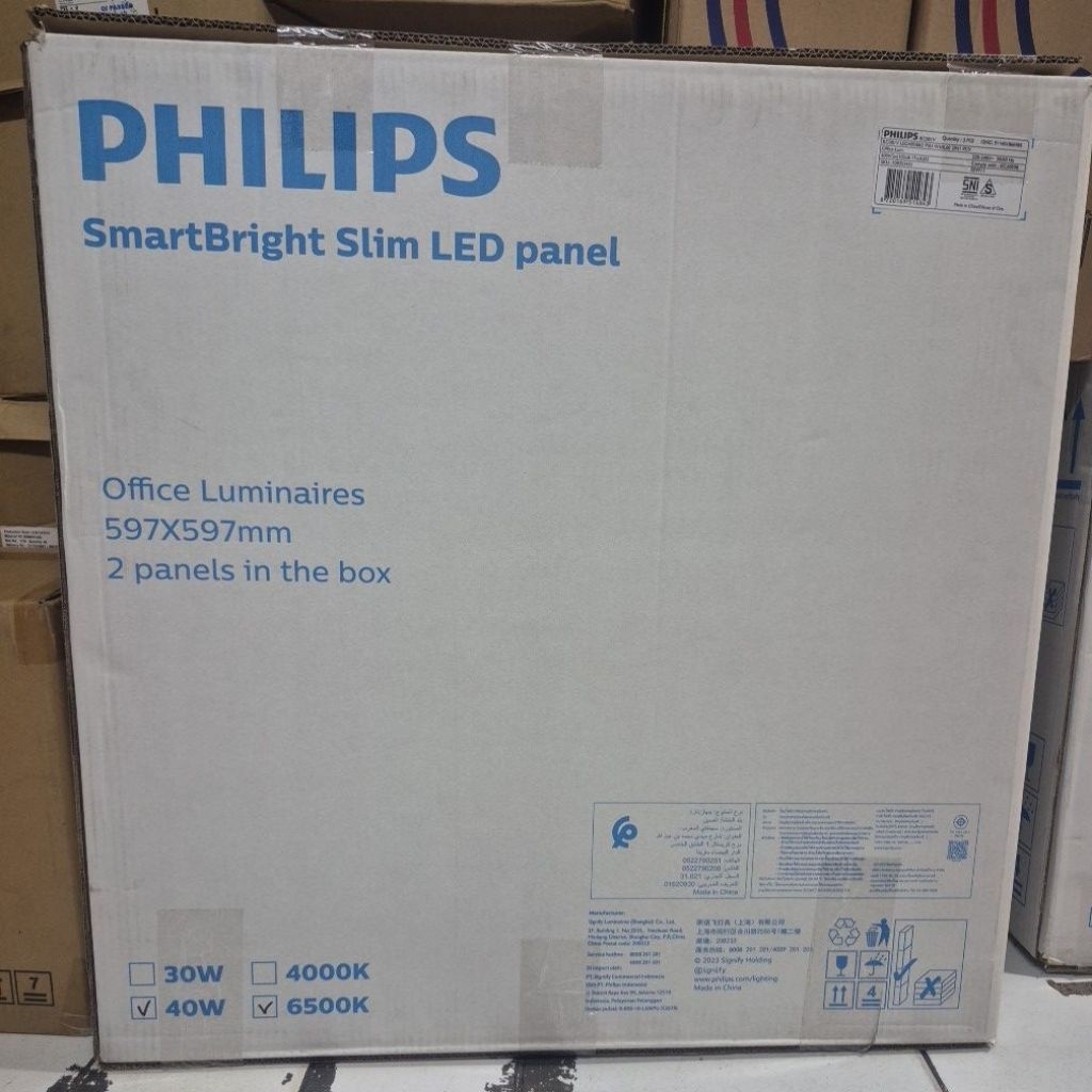 Philips RC081V LED Panel RC091V 60x60 GM G3 MR PCV 40 Watt 40Watt 40W 40 W