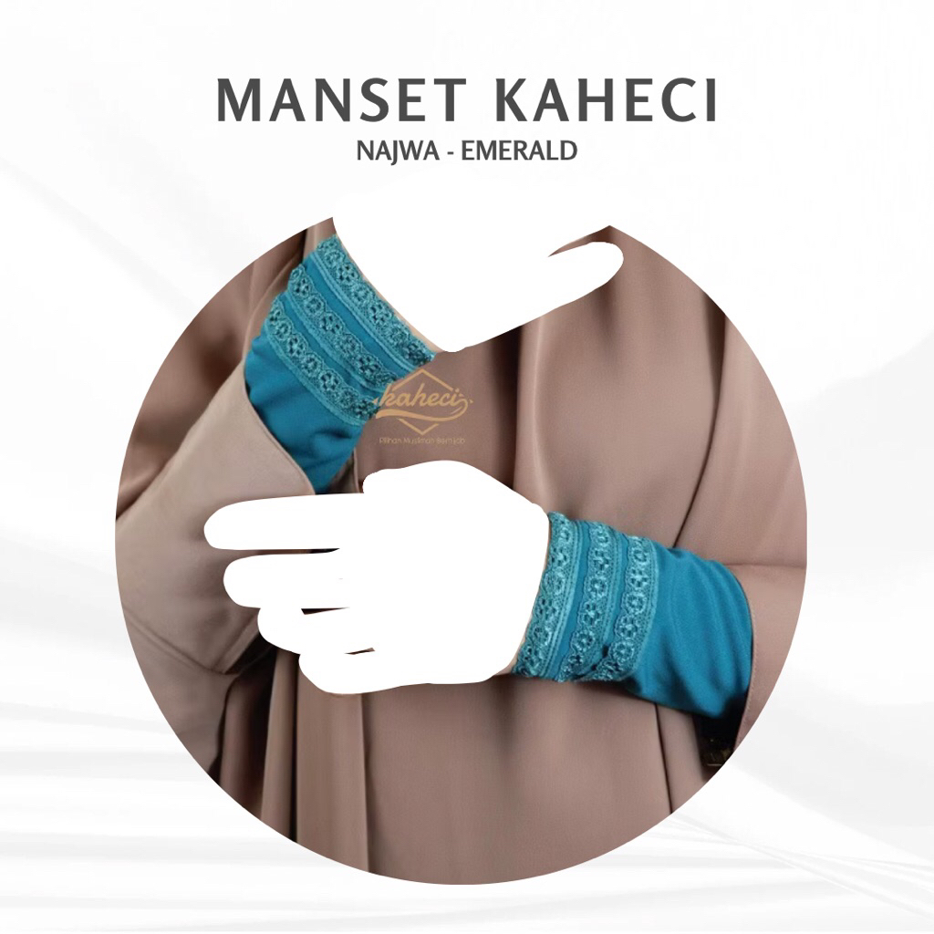 Preloved Handsock Kaheci_Manset Najwa Emerald