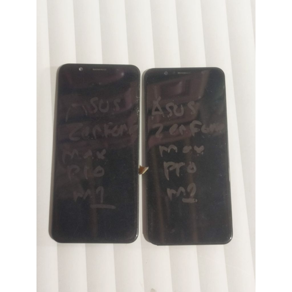 frame tatakan lcd Asus Zenfone max pro M1 original copotan asli