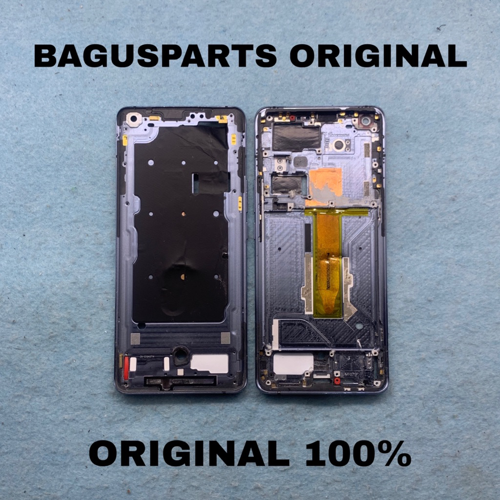 FRAME MIDDLE TULANG TENGAH RANGKA HOUSING LCD VIVO X50 PRO ORIGINAL COPOTAN