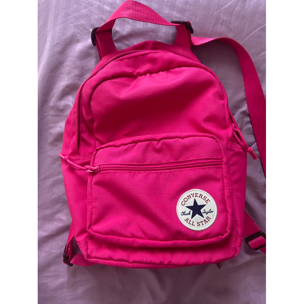 Mini Backpack Converse Plpribadi fuschia Original