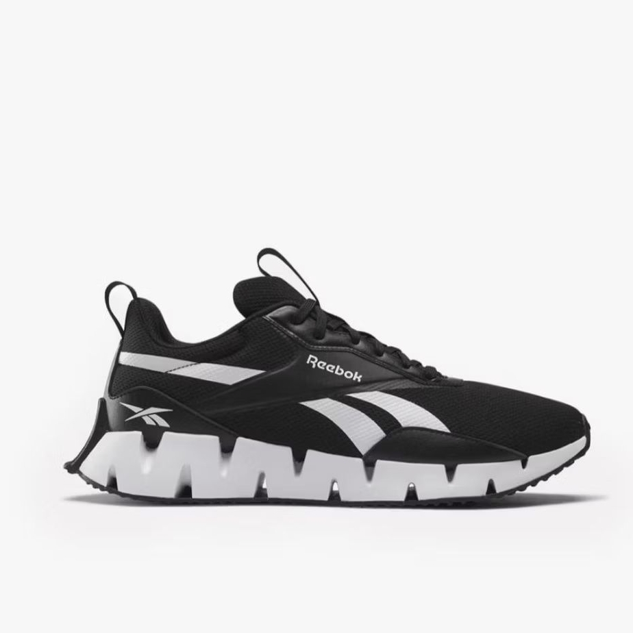 REEBOK ZIG DYNAMICA STR MEN'S RUNNING SHOES - BLACK