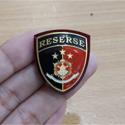 PIN RESERSE POLRI MAGNET pin polri reserse magnet lapis acrylic