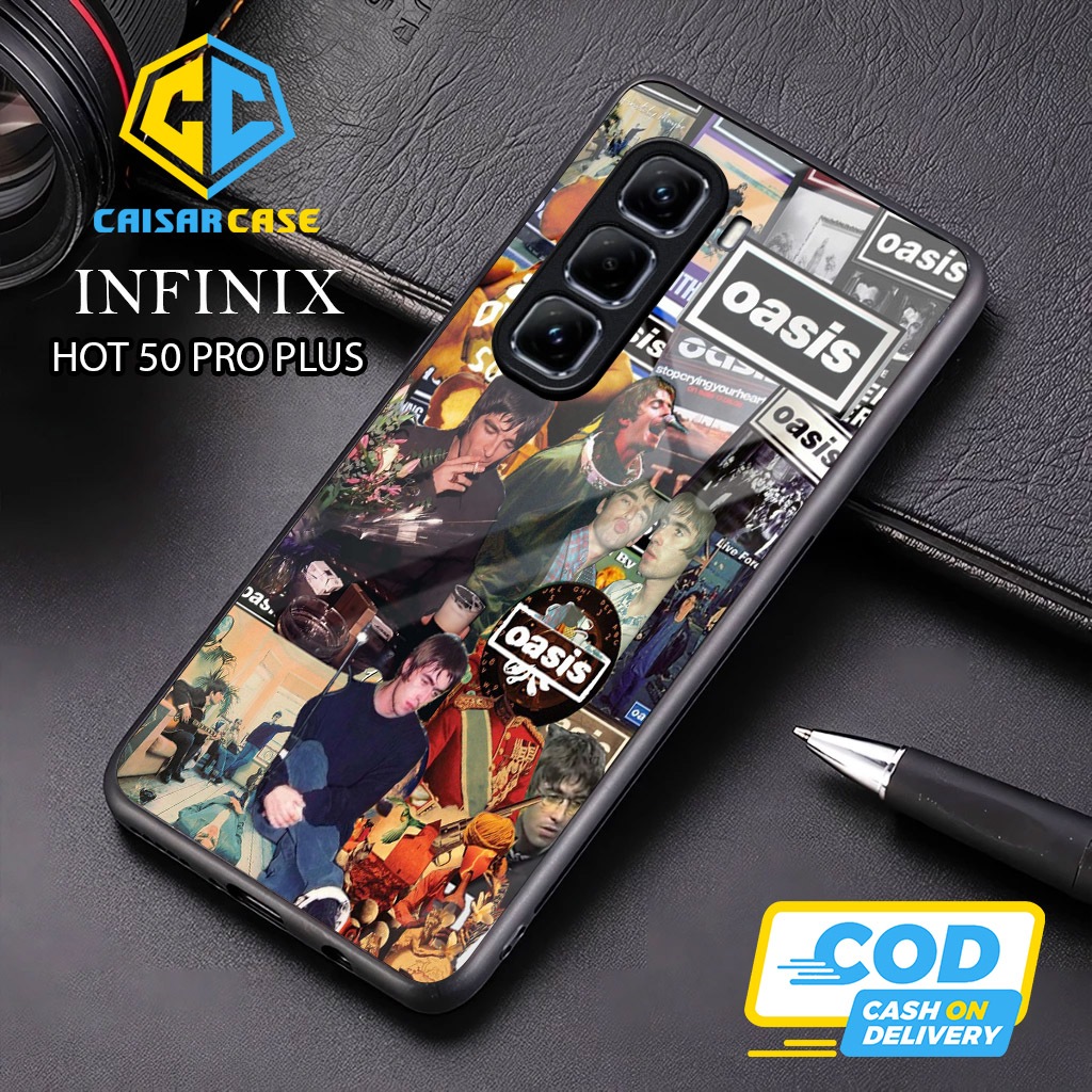 Case Infinix Hot 50 Pro Plus - Softcase Glass Infinix Hot 50 Pro Plus - Casing Infinix Hot 50 Pro Pl