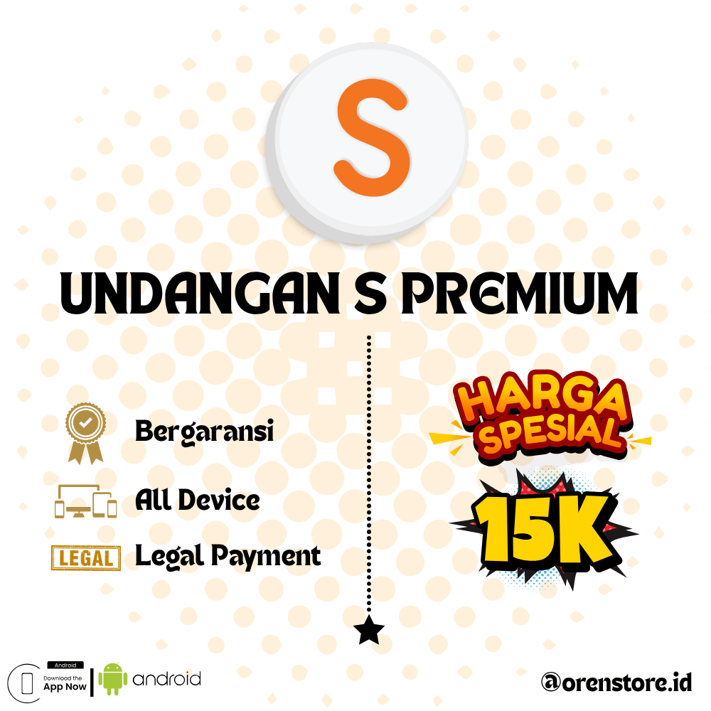 TERLARIS UNDANGAN SPOTIFY PREMIUM BERGARANSI