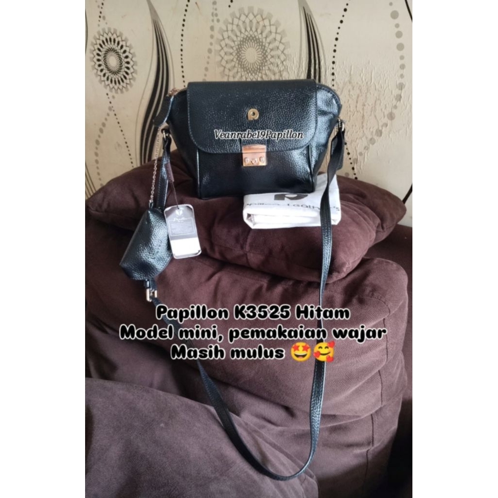 papillon k3525 papillon second tas papilon pl seken bekas cek keterangan