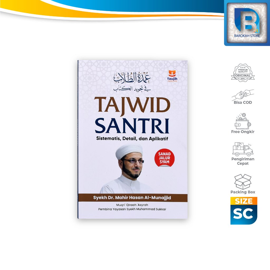 Tajwid Santri Buku Ilmu Tajwid Bergambar Lengkap Bonus Video Belajar Tajwid Tajwidul Mushawwar Ori