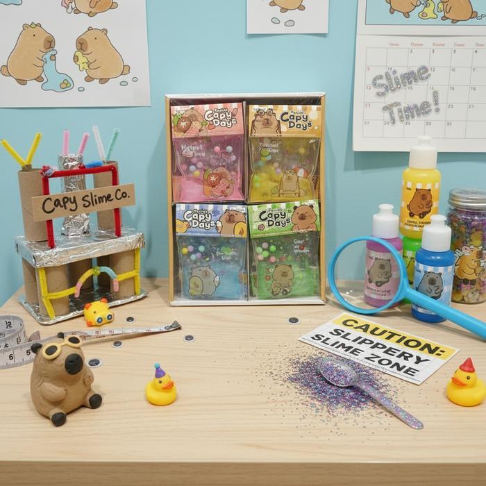 Crystal Slime / Mainan Edukasi Anak / Mainan Slime  / Slime Crystal Mood/ Slime Glitter