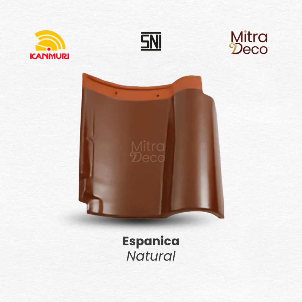 KANMURI Genteng Keramik Espanica Natural KW 1