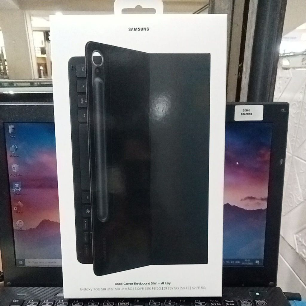 Book Cover Keyboard Slim - AI Key Galaxy Tab S10 Lite  / S10 Lite 5G  / S10 FE 5G ORI NEW
