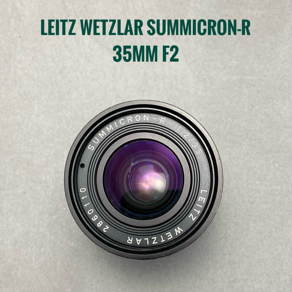 Leitz Wetzlar Summicron-R 35mm f2 E55 mount Leica R TERMURAH