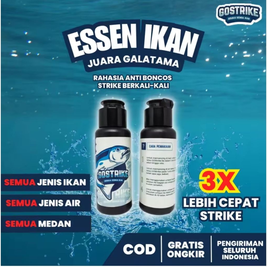 ESSEN GO STRIKE pancing jitu anti boncos essen mancing