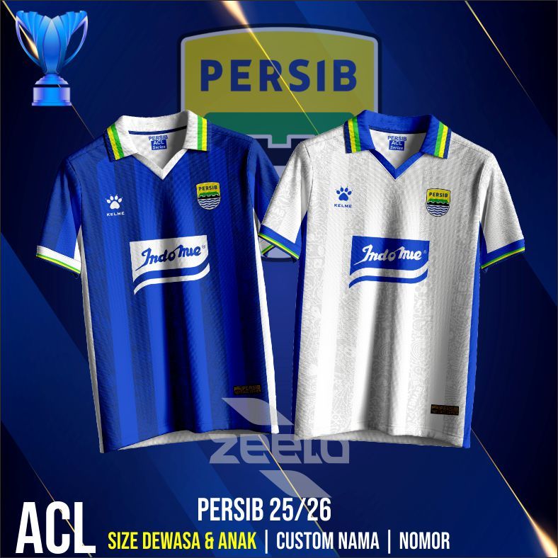 JERSEY PERSIB ASIA CHAMPIONS LEAGUE TWO 2025/2026