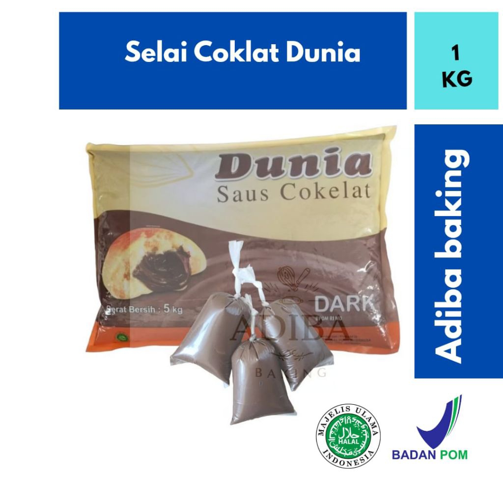 Selai Coklat Dunia 1 KG