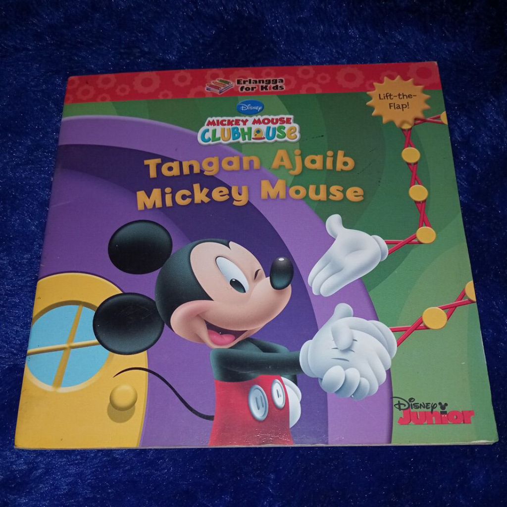 buku mickey mouse clubhouse - tangan ajaib mickey mouse