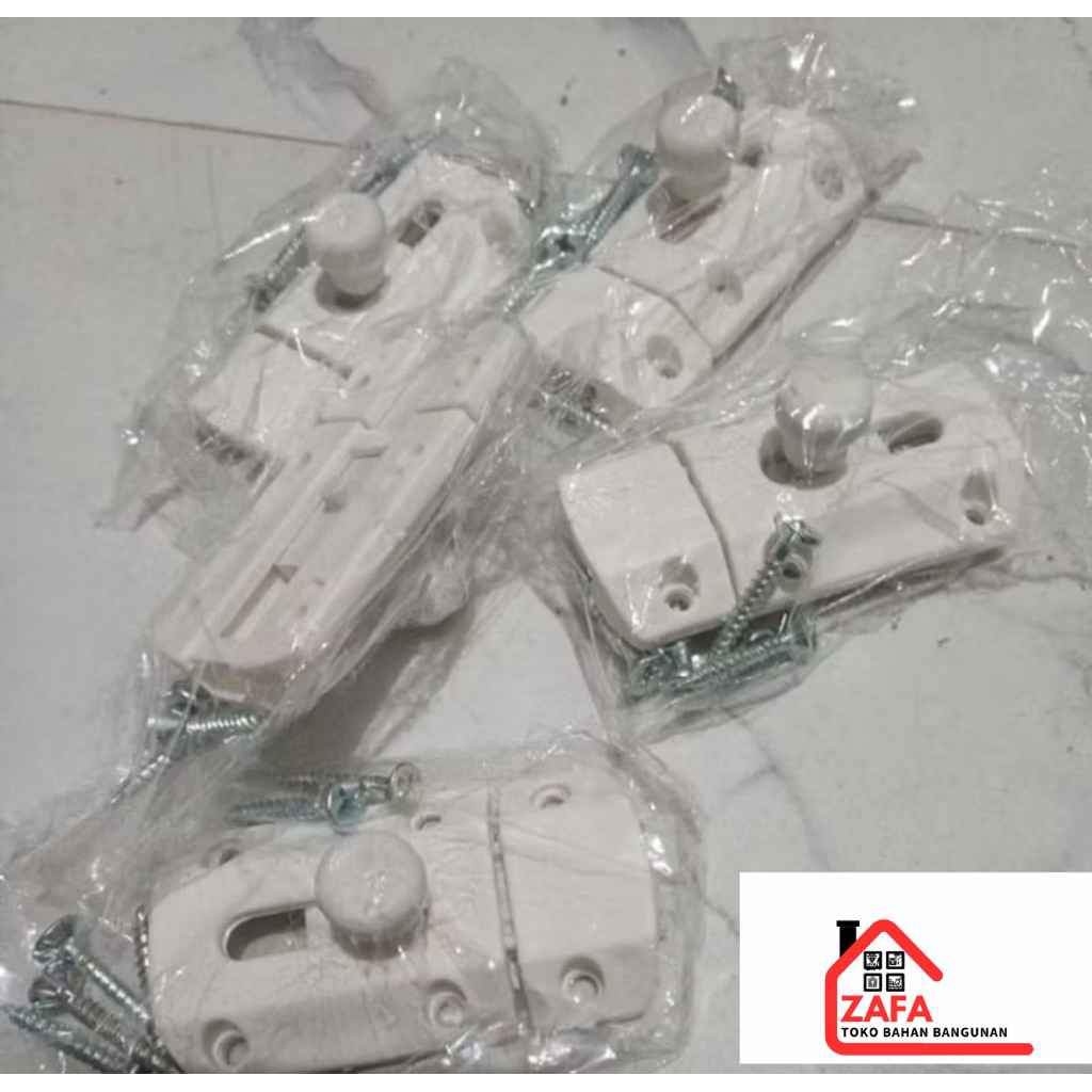 Grendel plastik, Grendel pvc pintu pvc kamar mandi