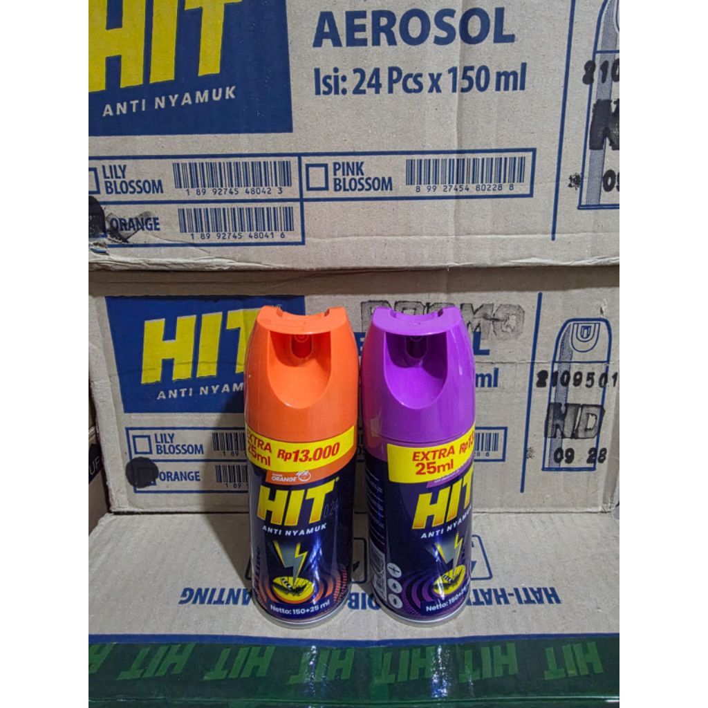 HIT AEROSOL ANTI NYAMUK 150ML / obat nyamuk semprot 150ml / obat nyamuk ampuh