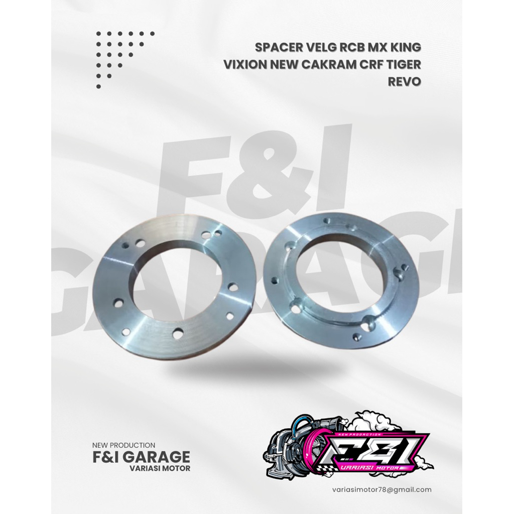 Spacer Velg RCB MX King Vixion New Cakram CRF Tiger Revo