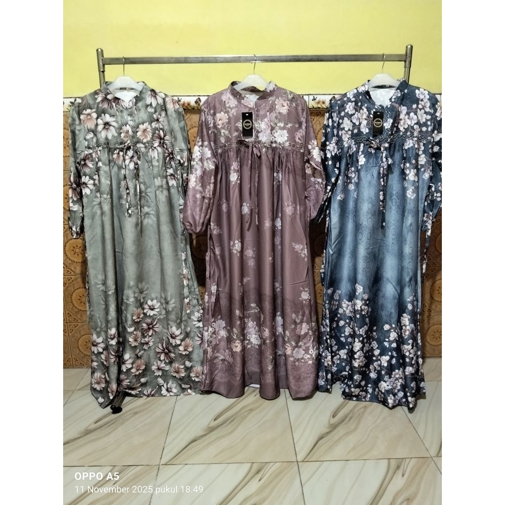 Gamis Wanita Terbaru LIONEL RICHIE Printing Premium