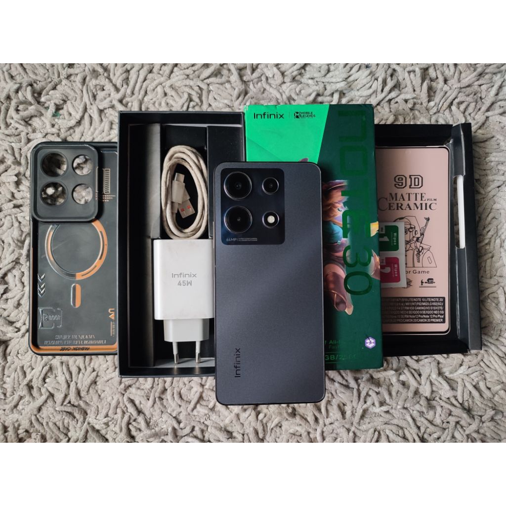 Infinix Note 30 8/256Gb Fullset No Minus