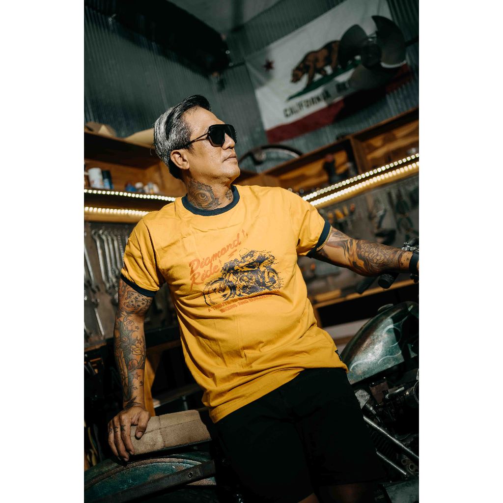 DIAMOND RIDE RINGER SHIRT