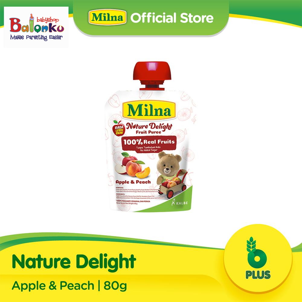 MILNA Nature Delight Snack Bayi 8 Bulan - Cemilan Bayi