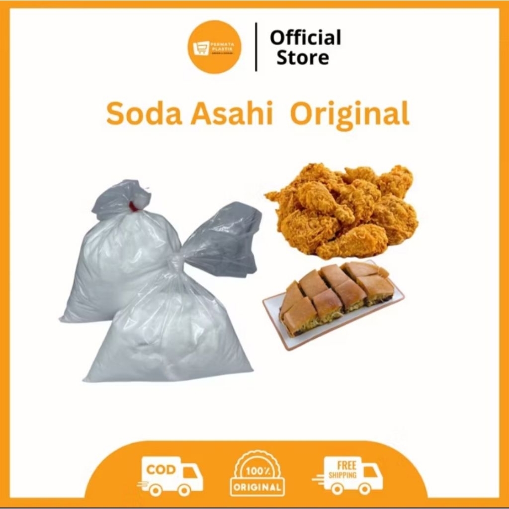 Bicarbonate Soda Kue Asahi Untuk Martabak,ayam Krispy,Sarang Semut