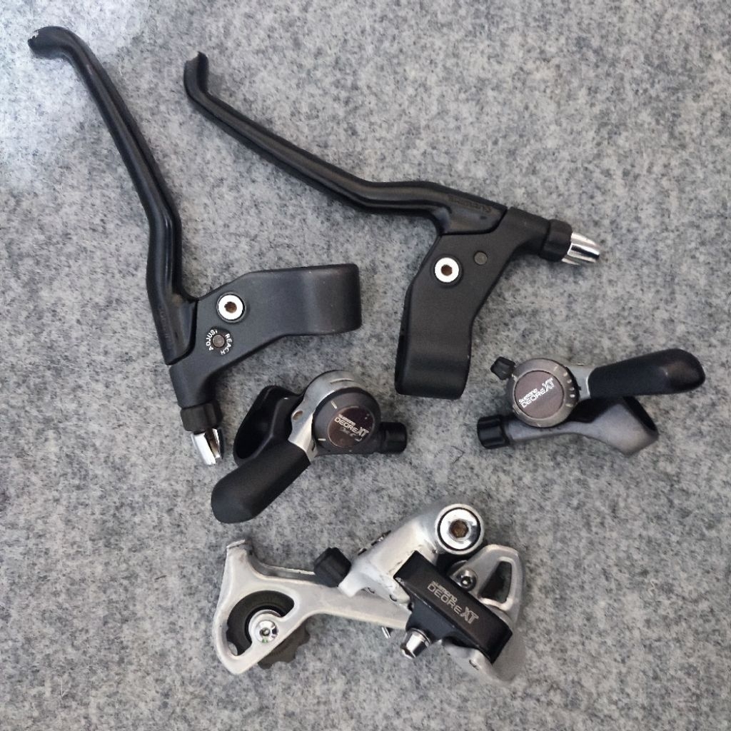 mini groupset shimano deore xt mtb gravel commuter touring bike