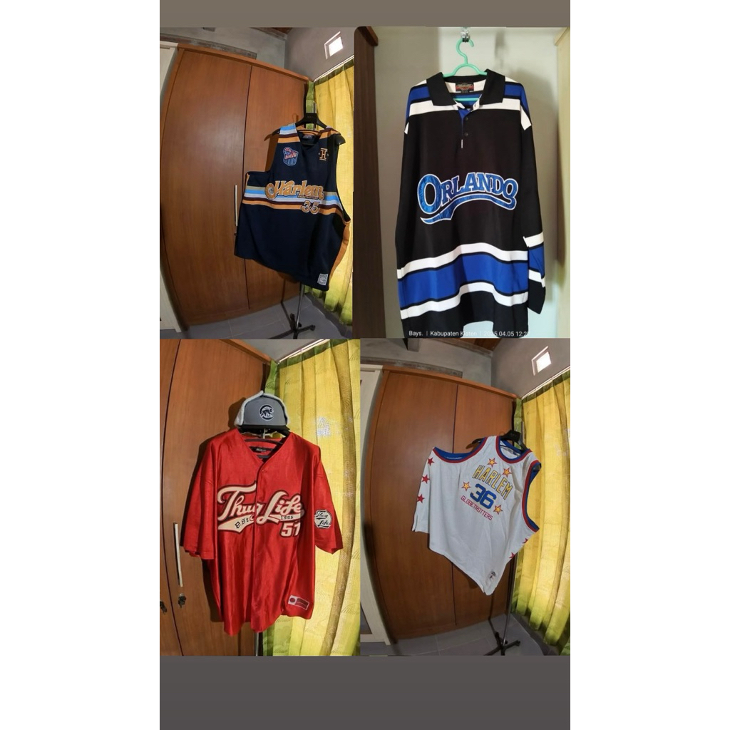 BORONGAN JERSEY THUGLIFE DAN HARLEM FUBU, ORLANDO