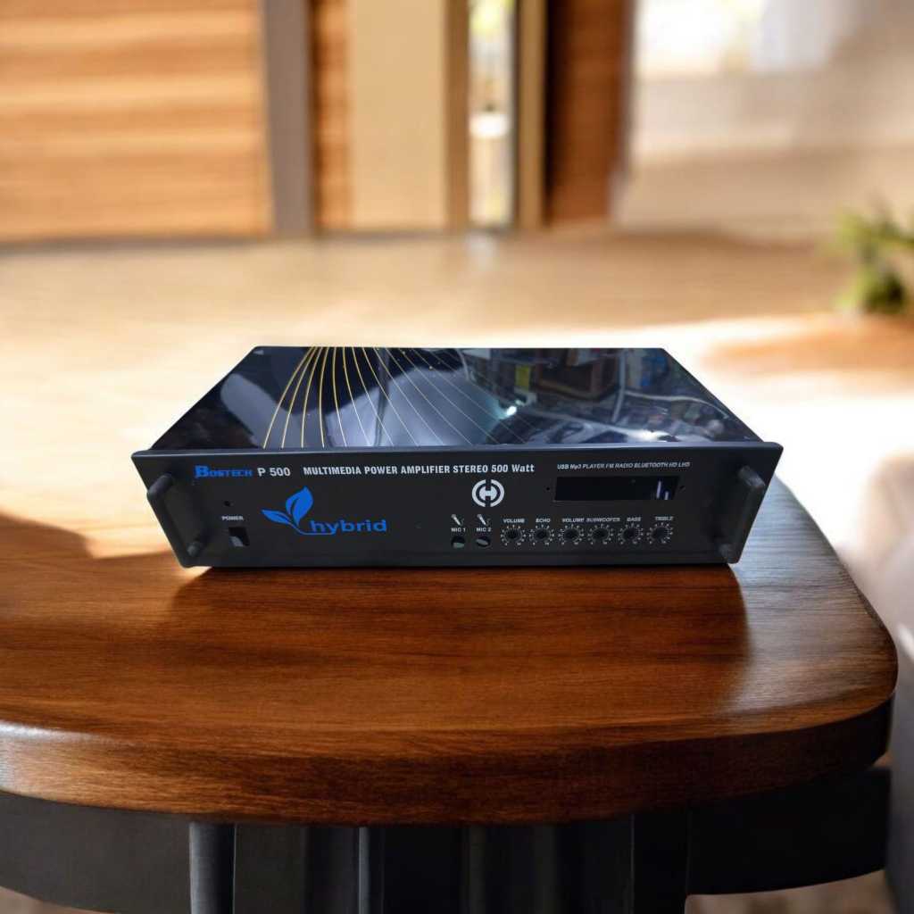 box power amplifier stereo 500watt p500 bostech