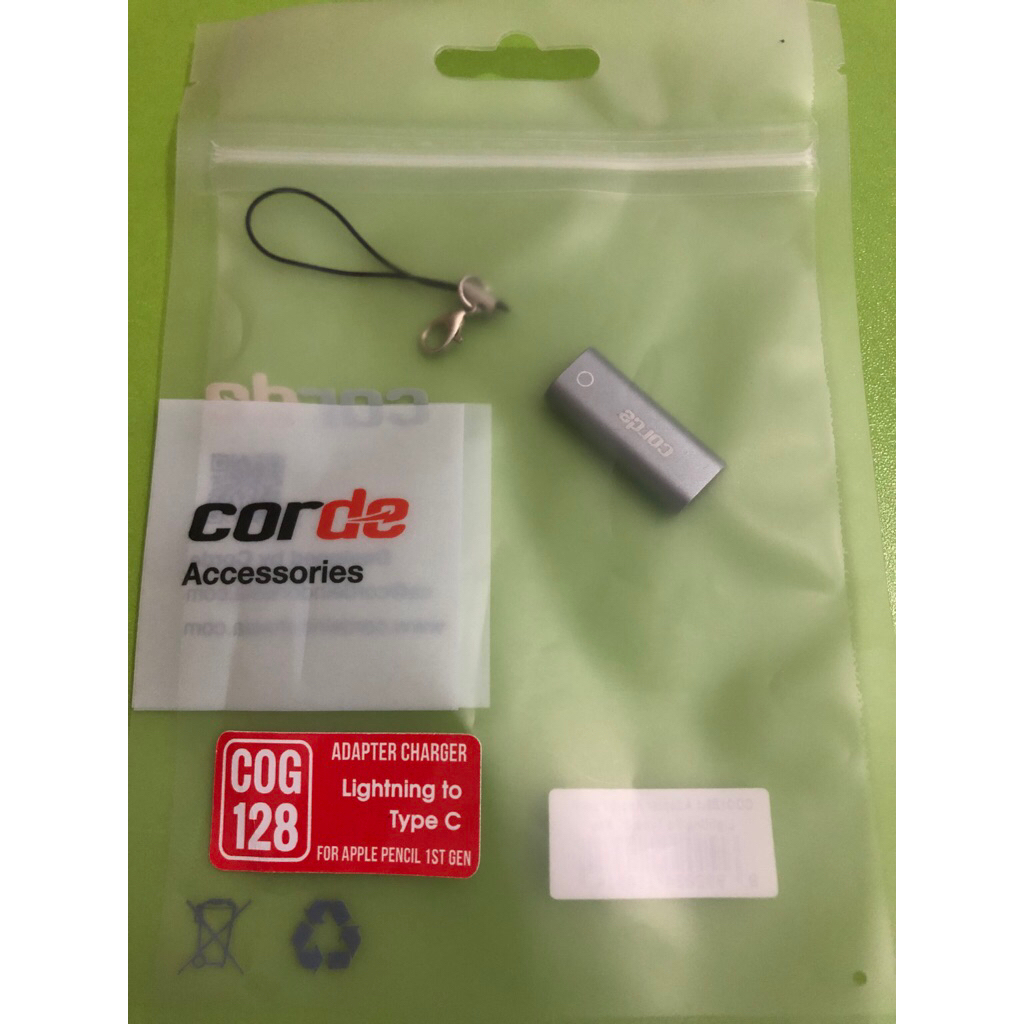 Connector Apple Pencil For Ipad gen 10 or Ipad Gen 11 Charger Connector – Adapter & Bluetooth Pairin