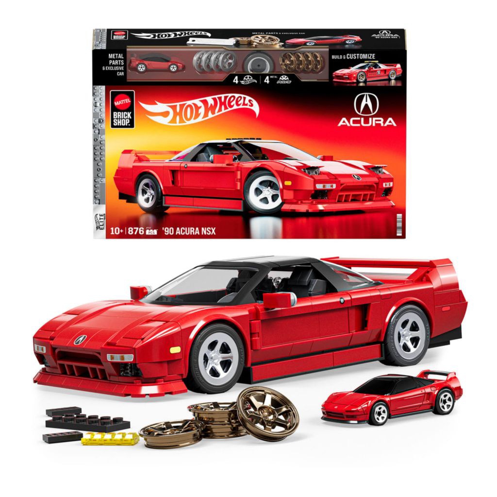 Mattel brick hot wheels legend 90 acura NSX original
