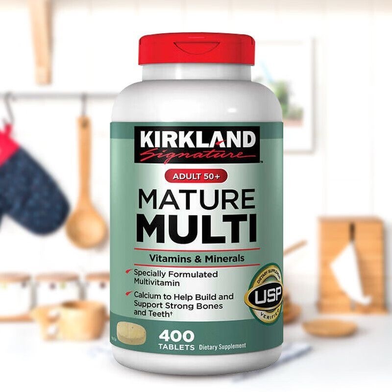 Kirkland Signature Adult 50+ Mature Multi Isi 400 Tablets[EXP.2028]