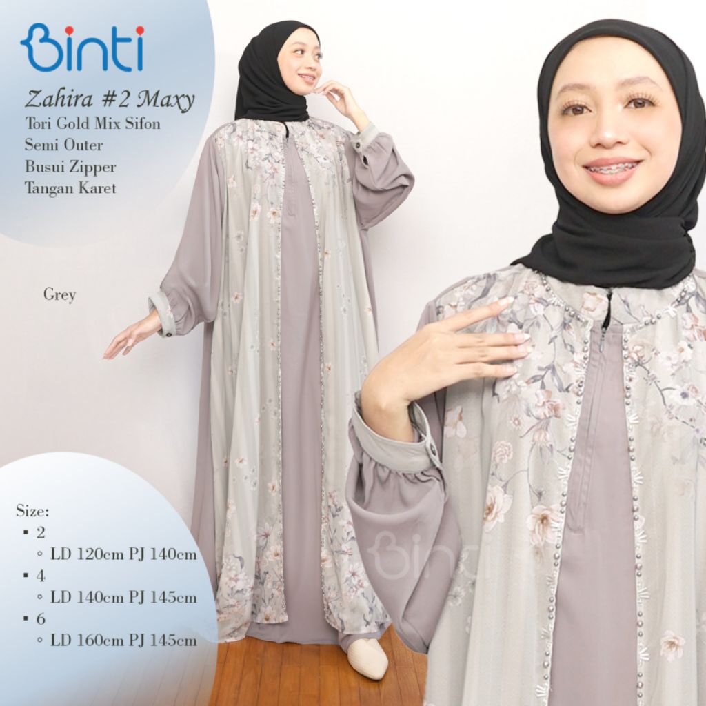 tania maxy gamis jumbo bahan uragiri ori by enter