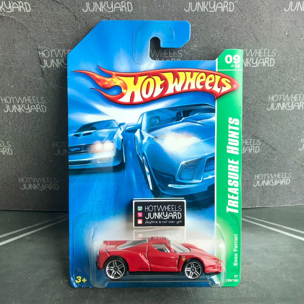 Hot Wheels Enzo Ferrari Treasure Hunt TH 2007 Red VHTF Rare