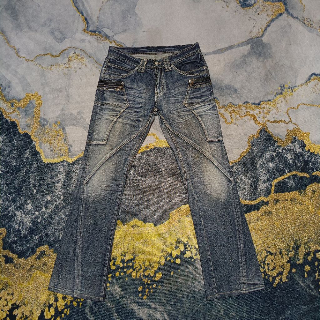 Celana Jeans Fading Michel Klein