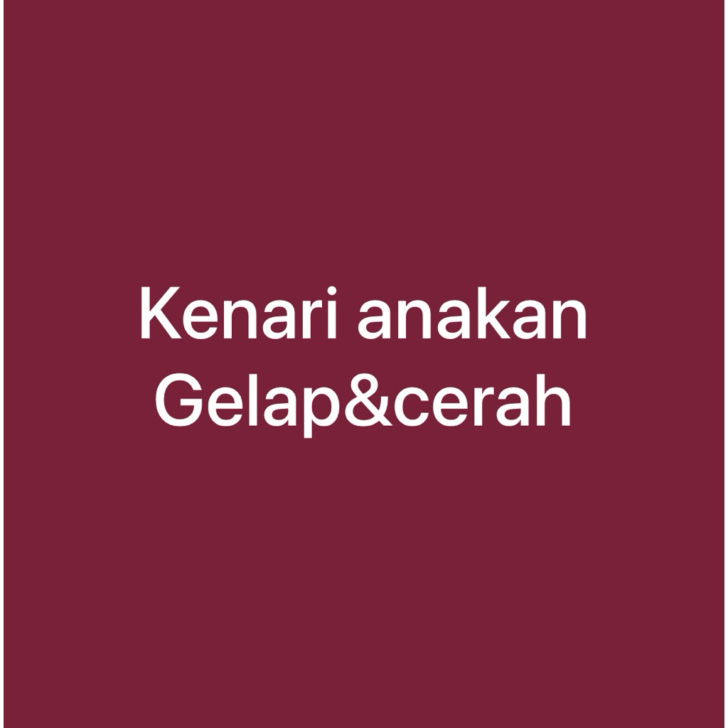 macam warna kenari anakan/paud