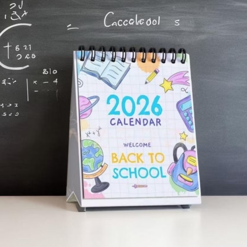 KALENDER 2026 MINI/Kalender Meja 2026/Kalender Meja Mini Aesthetic