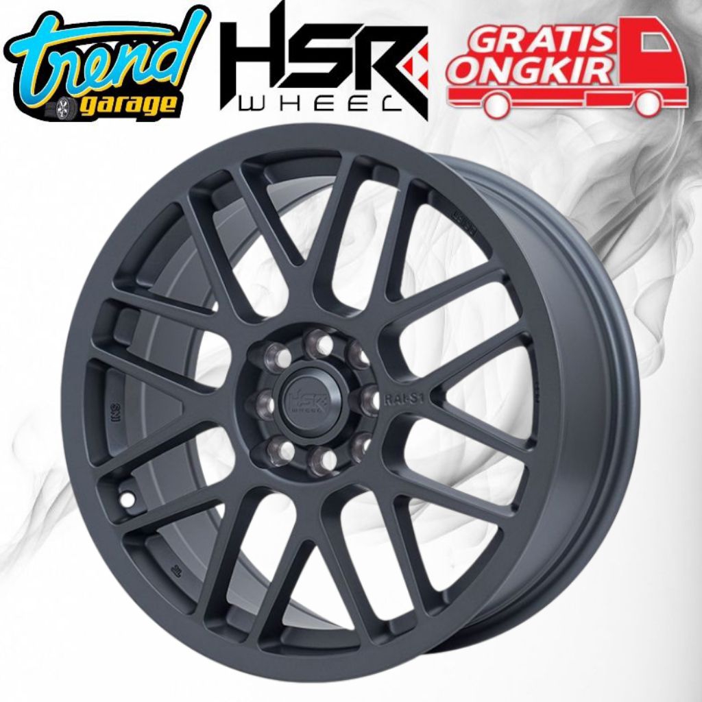 Velg Mobil R17 Hsr Rais1 baut 4X100-1143 untuk ; Freed,Alvez,Yaris,Jazz,Dll.