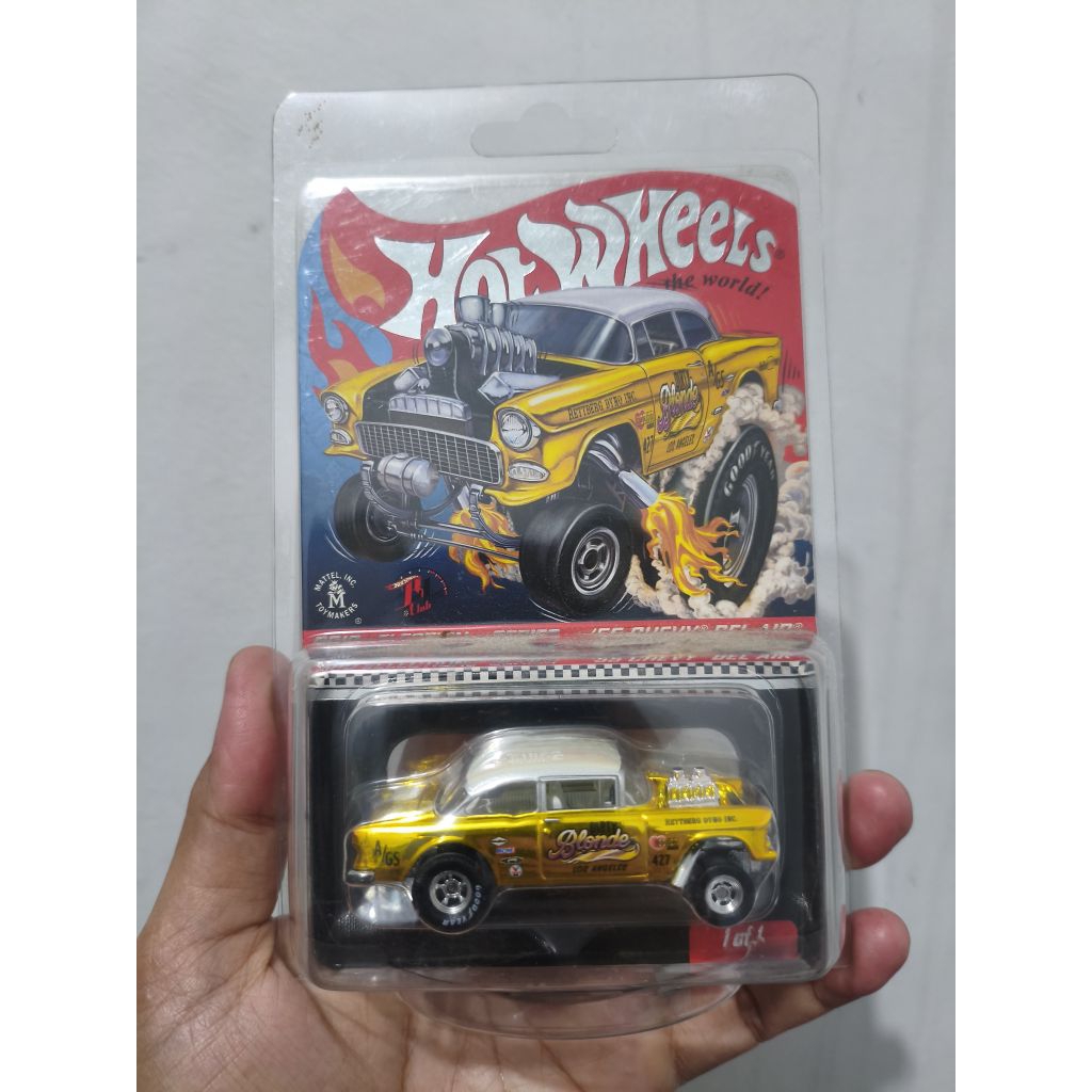 Hot Wheels '55 Chevy Bel Air Dirty Blonde Gasser