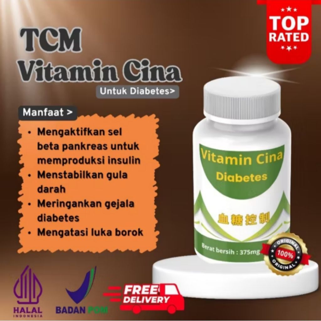 Vitamin CINA Herbal alami untuk mengatasi Diabetes